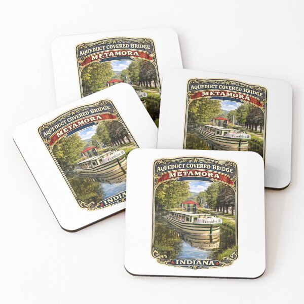 Item preview, Aqueduct Covered Bridge Rustic designed and sold by gotucoveredart.