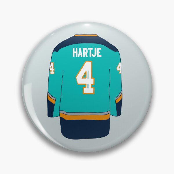 Artikelvorschau, Elle Hartje #4 New York Sirens Heimtrikot PWHL entworfen und verkauft von EL Art.