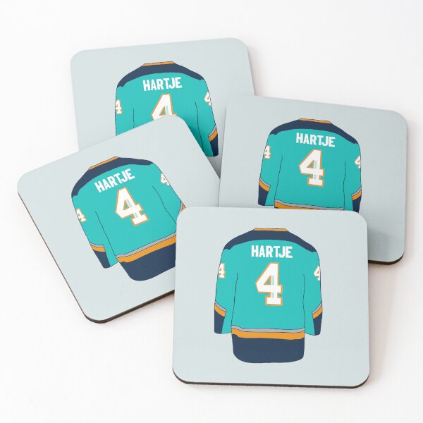 Artikelvorschau, Elle Hartje #4 New York Sirens Heimtrikot PWHL entworfen und verkauft von EL Art.