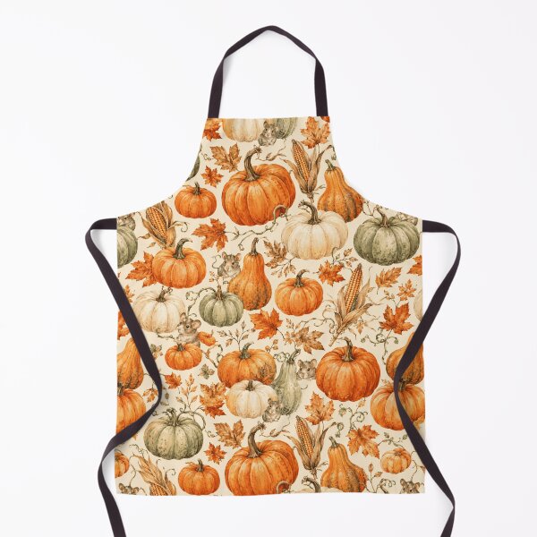 Item preview, Halloween Pumpkin Patch Watercolor Seamless Pattern designed and sold by Inkworksbyshery.