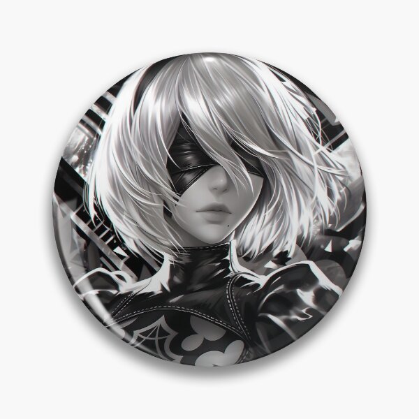 Item preview, 2b nier automata hand drawn design designed and sold by AnimeHentaiArt.