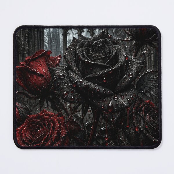Item preview, Black Roses of Gothic Sorrow designed and sold by Moon & Thorn.