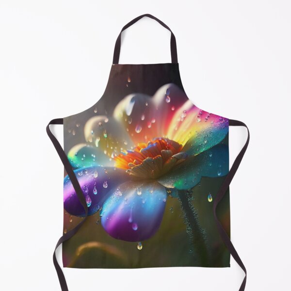 Item preview, Rainbow Petals in Morning Rain designed and sold by Glowing-Pieces.