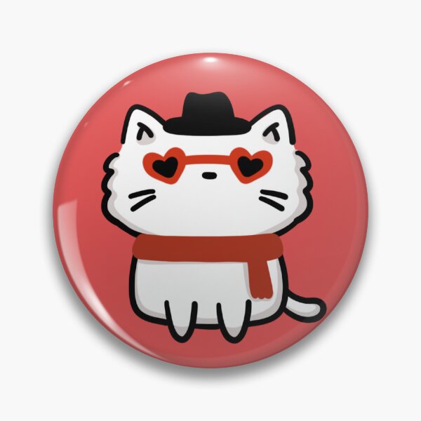 Item preview, Red Kitty Sticker / Magnet (Taylor Swift Eras Inspired) designed and sold by MastermindMinis.