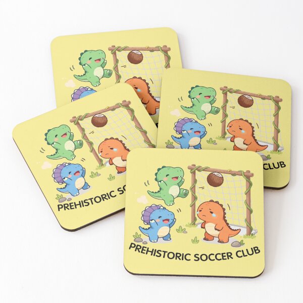 Item preview, Prehistoric Soccer Club – Cute Dinosaur Soccer Team Design designed and sold by BCapybara.