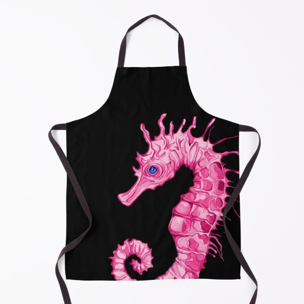 Item preview, Fuchsia Seahorse designed and sold by Coastal Watercolors by Laura.