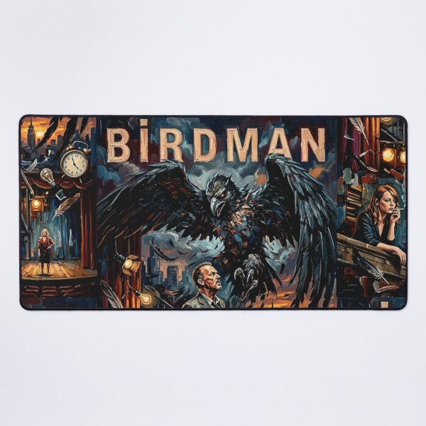 Item preview, The Unexpected Virtue of Ignorance – Birdman Fine Art Print designed and sold by Art's Diner.
