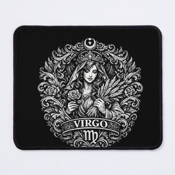 Item preview, Vintage Tattoo Virgo The Zodiac Sign designed and sold by Angelle55.