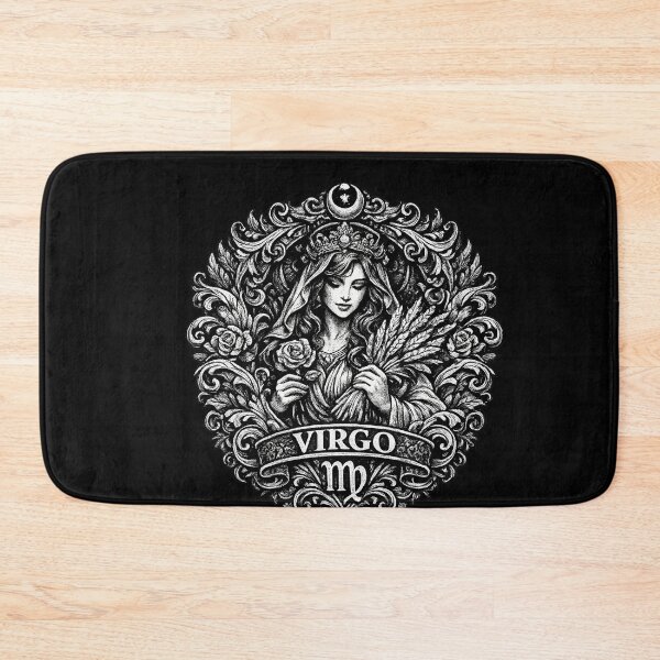 Item preview, Vintage Tattoo Virgo The Zodiac Sign designed and sold by Angelle55.