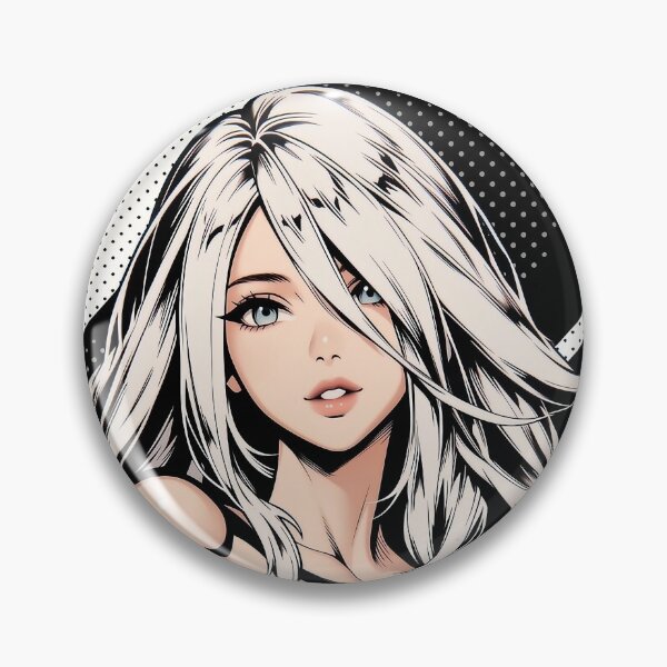 Item preview, a2 nier automata hand drawn design designed and sold by AnimeHentaiArt.