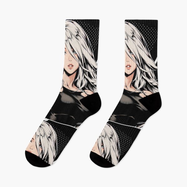Item preview, a2 nier automata hand drawn design designed and sold by AnimeHentaiArt.