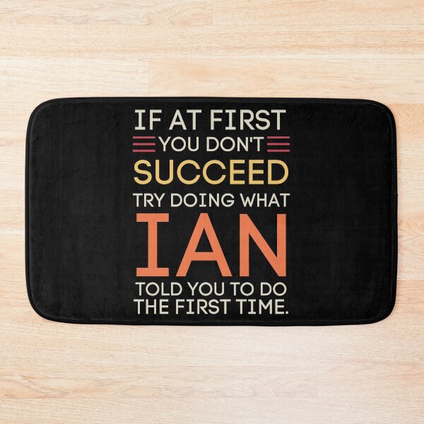 Item preview, Listen To Ian Funny Sarcastic Advice Quote designed and sold by StuckOnTees.
