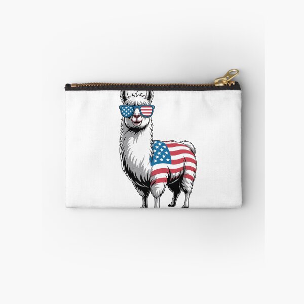 Item preview, Patriotic Llama Wearing Sunglasses designed and sold by jkrphoto.