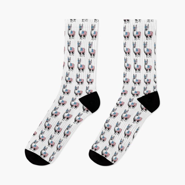 Item preview, Patriotic Llama Wearing Sunglasses designed and sold by jkrphoto.