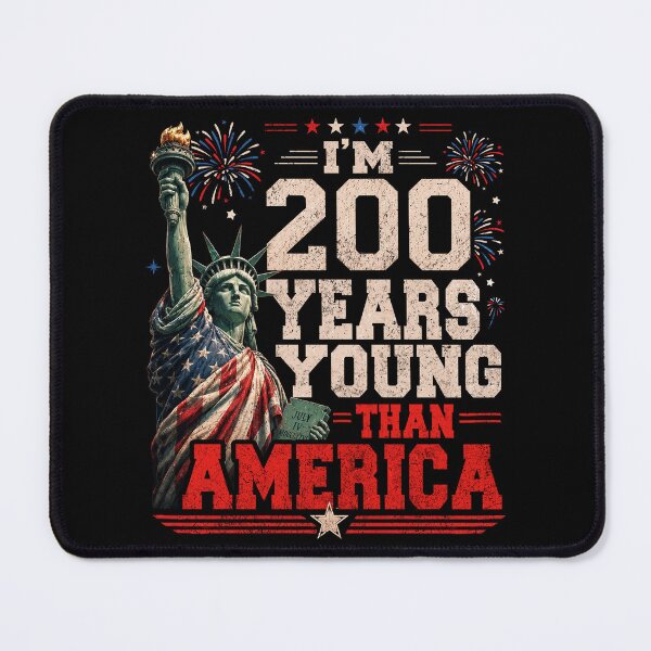 Item preview, I'm 200 Years Younger Than USA designed and sold by elongatedjazz.