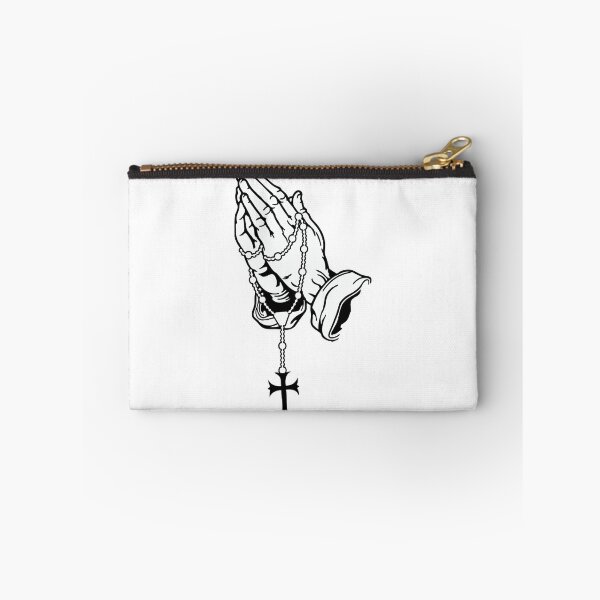 Item preview, Praying Hands with Rosenkranz designed and sold by SeanMilks.