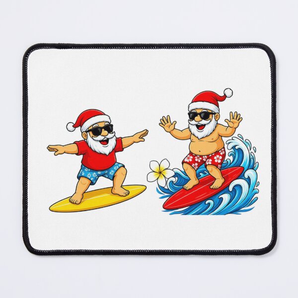 Item preview, Christmas In July Tropical Santa Summer Beach Christmas Holiday Vacation designed and sold by Thread&Fable.