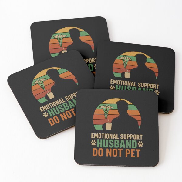 Item preview, Emotional Support Husband Do Not Pet designed and sold by DemureArtsy.