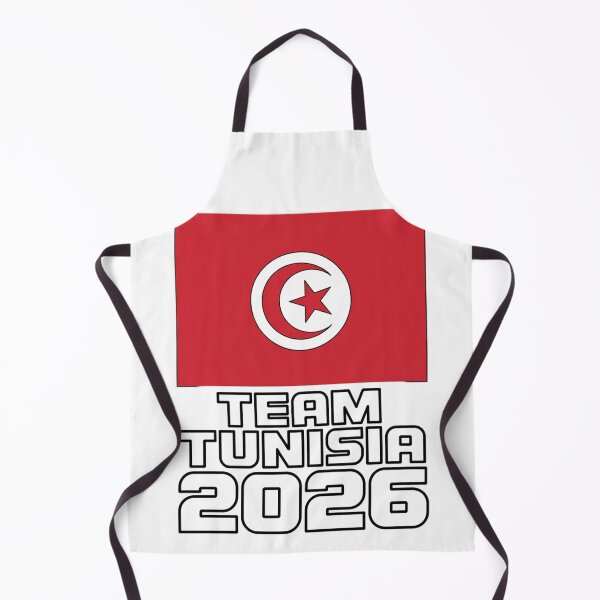 Item preview, Team Tunisia 2026 Fan Flag T-Shirt V14 designed and sold by DBWStudios.