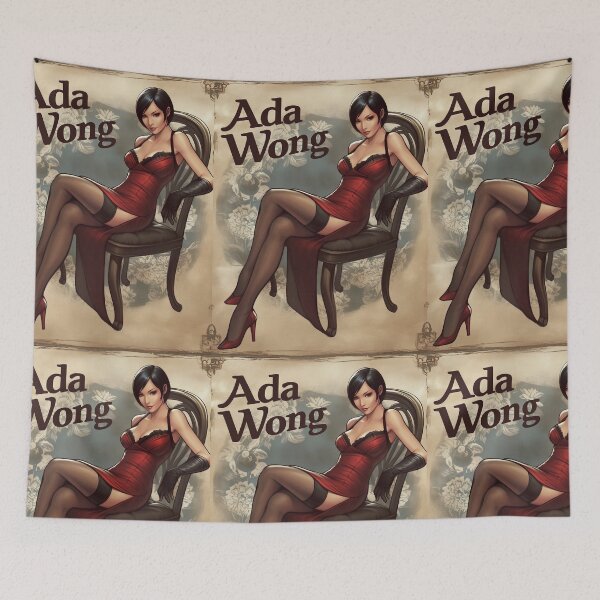 Item preview, ada wong resident evil designed and sold by AnimeHentaiArt.