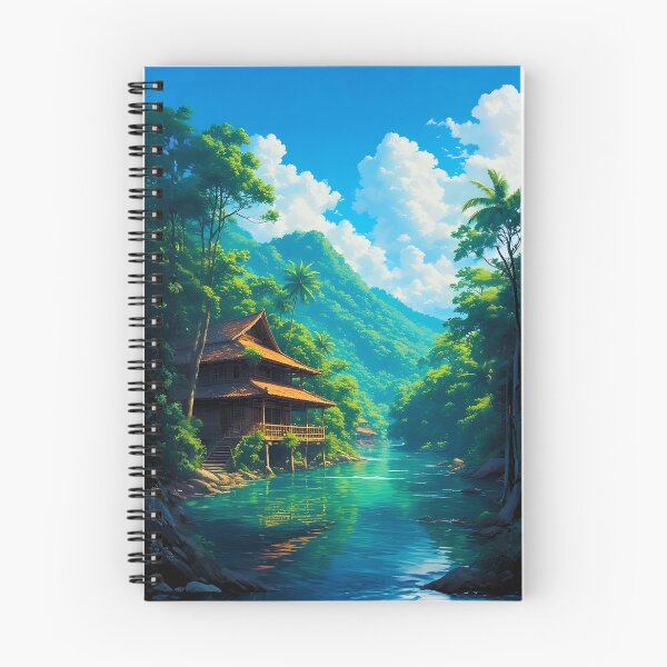 Item preview, Kampung dalam Pelukan Alam (Village in Nature’s Embrace) designed and sold by ZenGrooves.