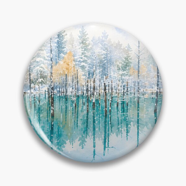 Item preview, Shirogane Blue Pond (Biei) designed and sold by HOMETOWN86.