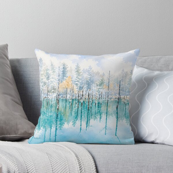 Item preview, Shirogane Blue Pond (Biei) designed and sold by HOMETOWN86.