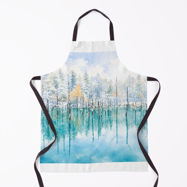 Item preview, Shirogane Blue Pond (Biei) designed and sold by HOMETOWN86.