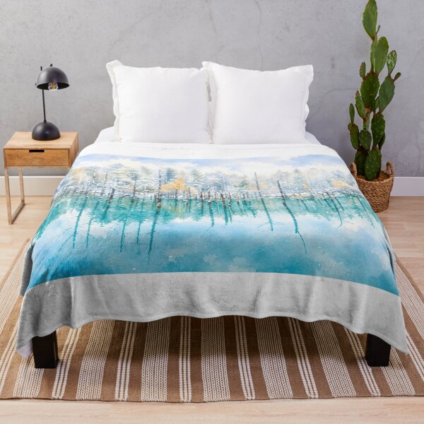 Item preview, Shirogane Blue Pond (Biei) designed and sold by HOMETOWN86.