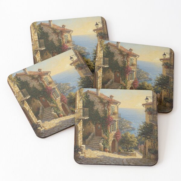Item preview, Street in the village of Ezes (France) designed and sold by jefboutique6150.