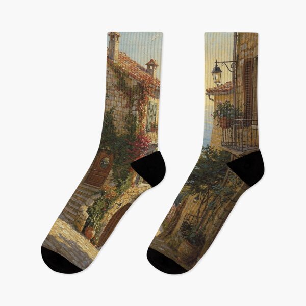 Item preview, Street in the village of Ezes (France) designed and sold by jefboutique6150.