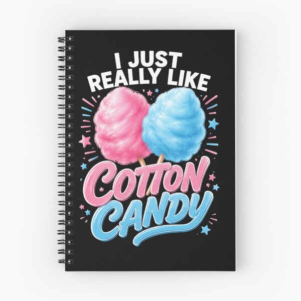 Item preview, I Just Really Like Cotton Candy Sweet Treat Fan designed and sold by FormalDehyena.