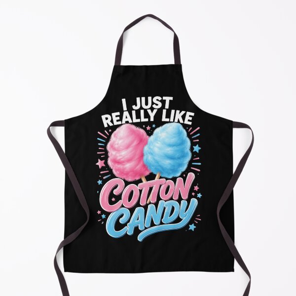 Item preview, I Just Really Like Cotton Candy Sweet Treat Fan designed and sold by FormalDehyena.