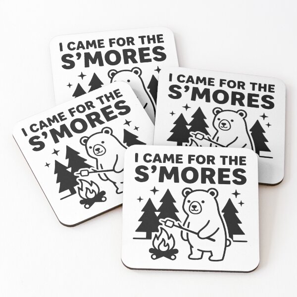 Item preview, I Came For The Smores designed and sold by FloraliteCo.