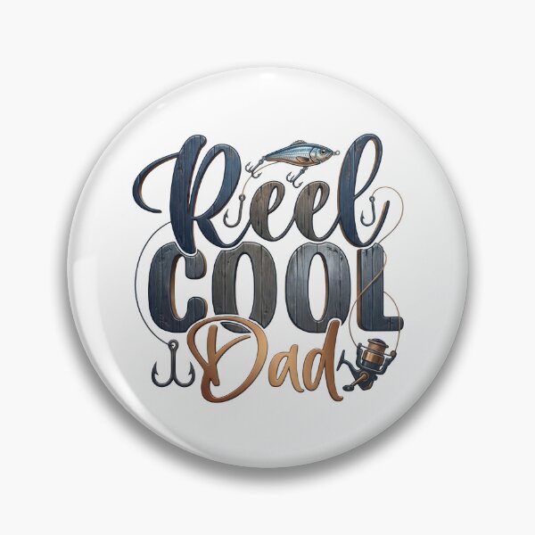 Item preview, Reel Cool Dad Vintage Fishing Gift for Men. Fathers Day designed and sold by SideKickCreates.