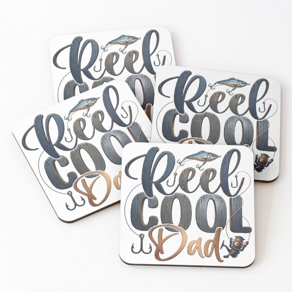Item preview, Reel Cool Dad Vintage Fishing Gift for Men. Fathers Day designed and sold by SideKickCreates.