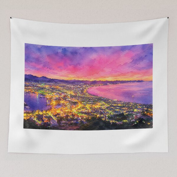 Item preview, Mt. Hakodate Night View designed and sold by HOMETOWN86.