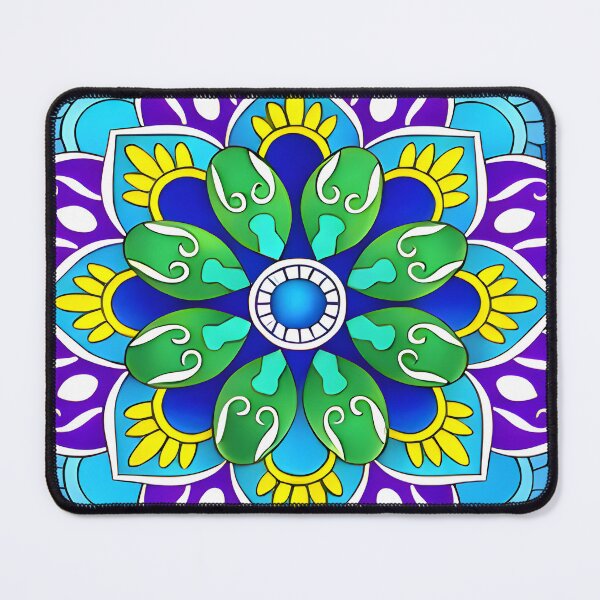 Item preview, Blue Harmony Mandala designed and sold by HealingArtByLna.