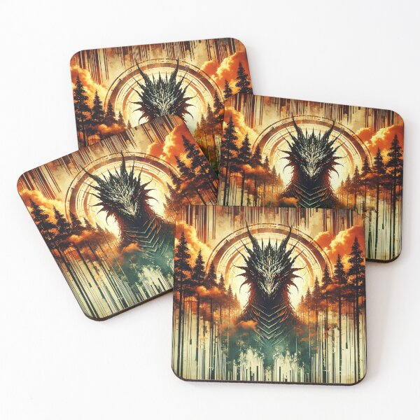 Item preview, Rust Dragon, Ai Generated Art designed and sold by ACC .
