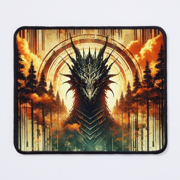 Item preview, Rust Dragon, Ai Generated Art designed and sold by ACC .