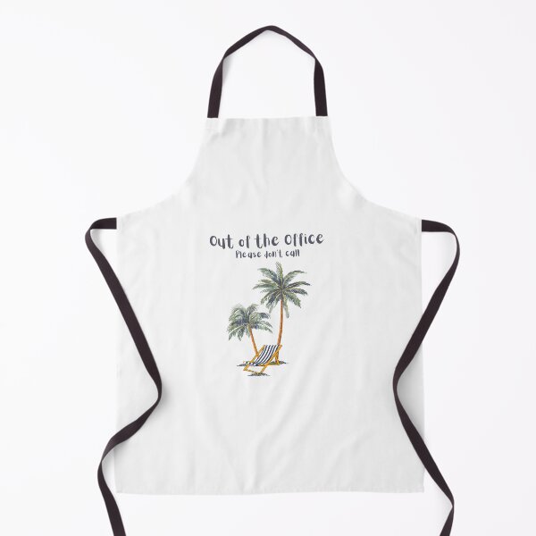 Item preview, Out of the Office — Funny Tropical Beach Quote Art designed and sold by iconiqueart.