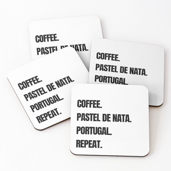 Item preview, Coffee Pastel de Nata Portugal Repeat designed and sold by raffrasta.