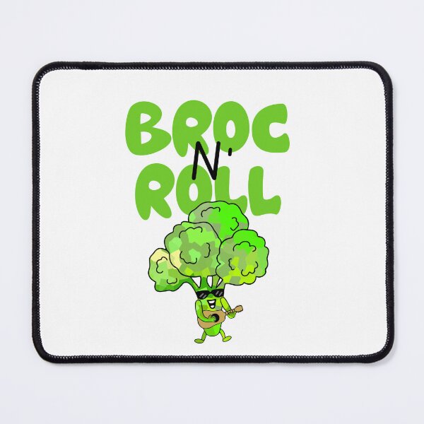 Item preview, Broc And Roll Funny Broccoli Pun designed and sold by Sartoris Art.