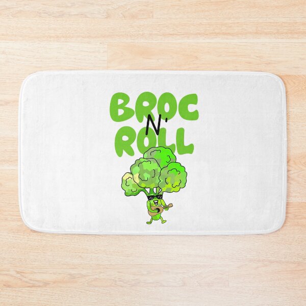 Item preview, Broc And Roll Funny Broccoli Pun designed and sold by Sartoris Art.