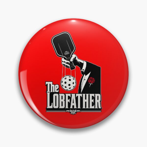 Artikelvorschau, Das Lobfather – Lustiges Pickleball-Parodie-Filmplakat-Design entworfen und verkauft von PickleballPulse.