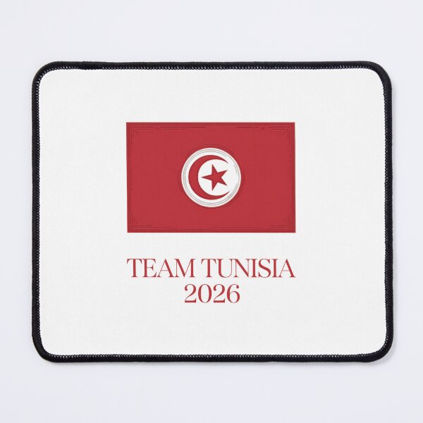 Item preview, Team Tunisia 2026 Fan Flag T-Shirt V17 designed and sold by DBWStudios.