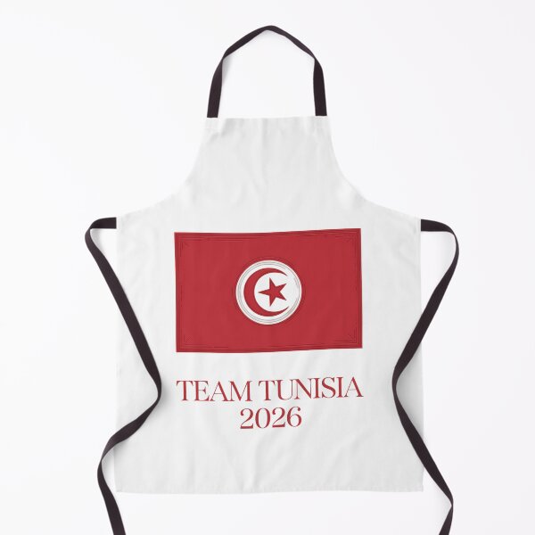 Item preview, Team Tunisia 2026 Fan Flag T-Shirt V17 designed and sold by DBWStudios.