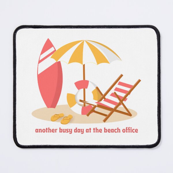 Item preview, Work at the Beach, another busy day designed and sold by Noydee Red Salavan.