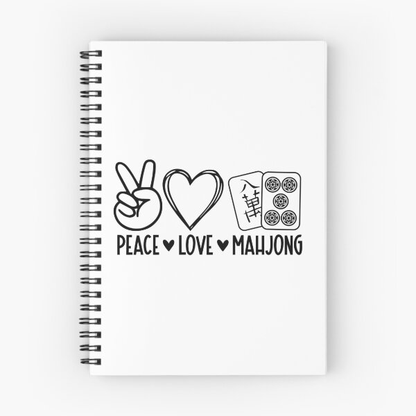 Item preview, Peace Love Mahjong designed and sold by designclub.