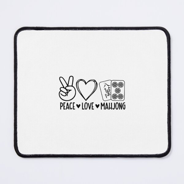 Item preview, Peace Love Mahjong designed and sold by designclub.